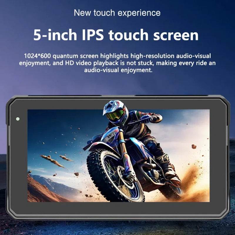 Purilite Select 5/7 Inch CarPlay Motorcycle Wireless CarPlay Android Auto AirPlay Display Screen