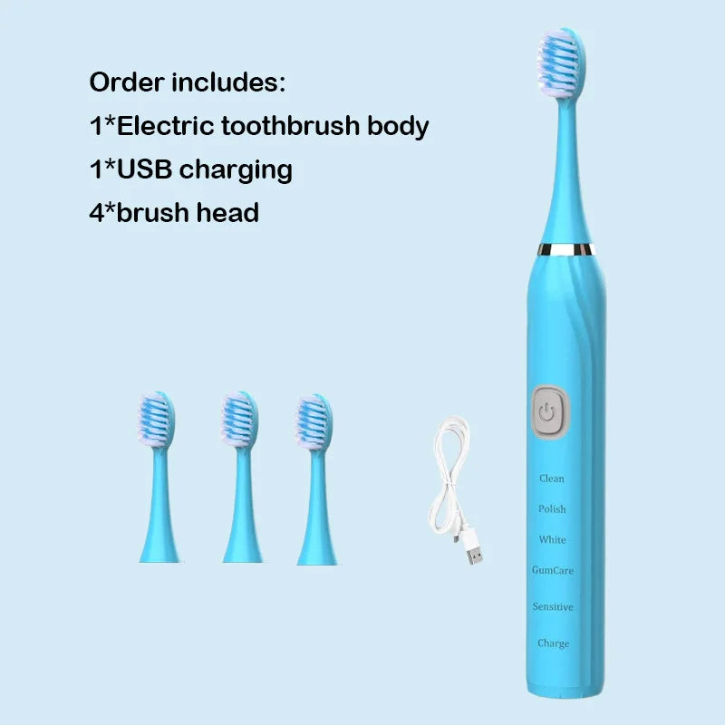 Purilite Select™ Rechargeable Sonic Electric Toothbrush