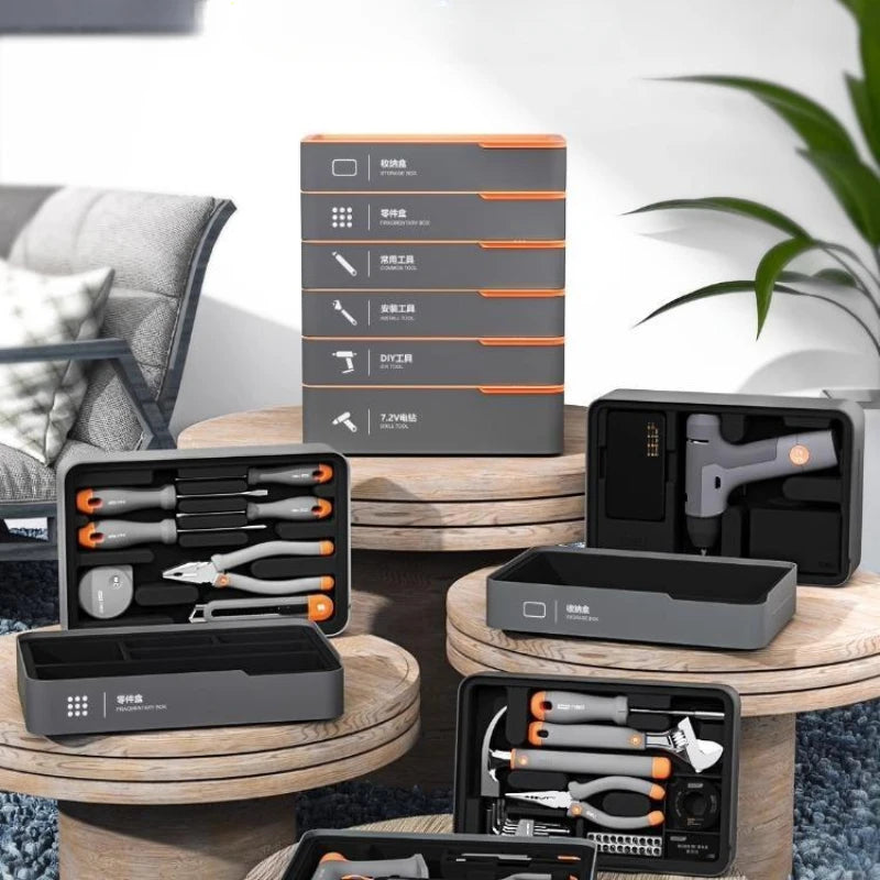 🔧 Purilite Select™ 108-Piece Household Hand Tool Set
