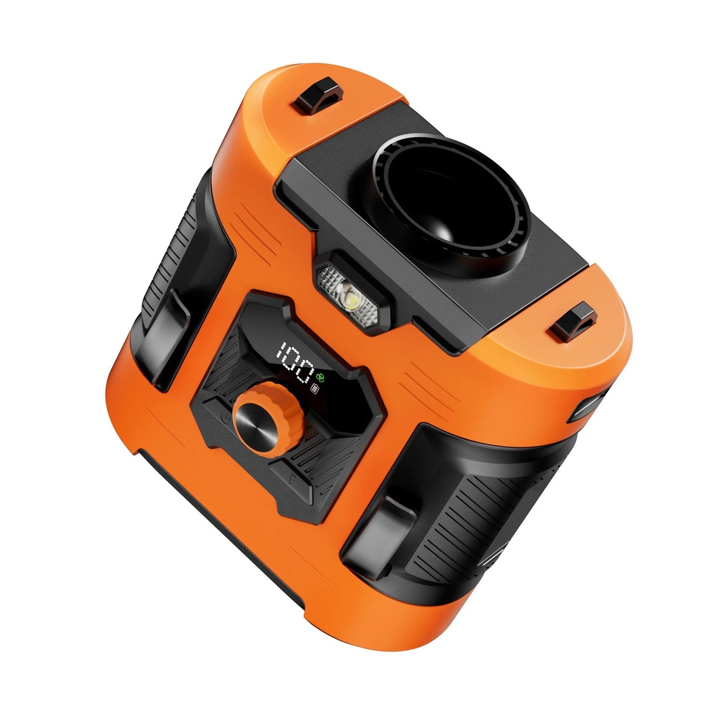 Purilite Select New Portable High-Speed Waist-Mounted Fan for Outdoor Sports & Camping - USB-Rechargeable with Power Bank Function, 8000Amh