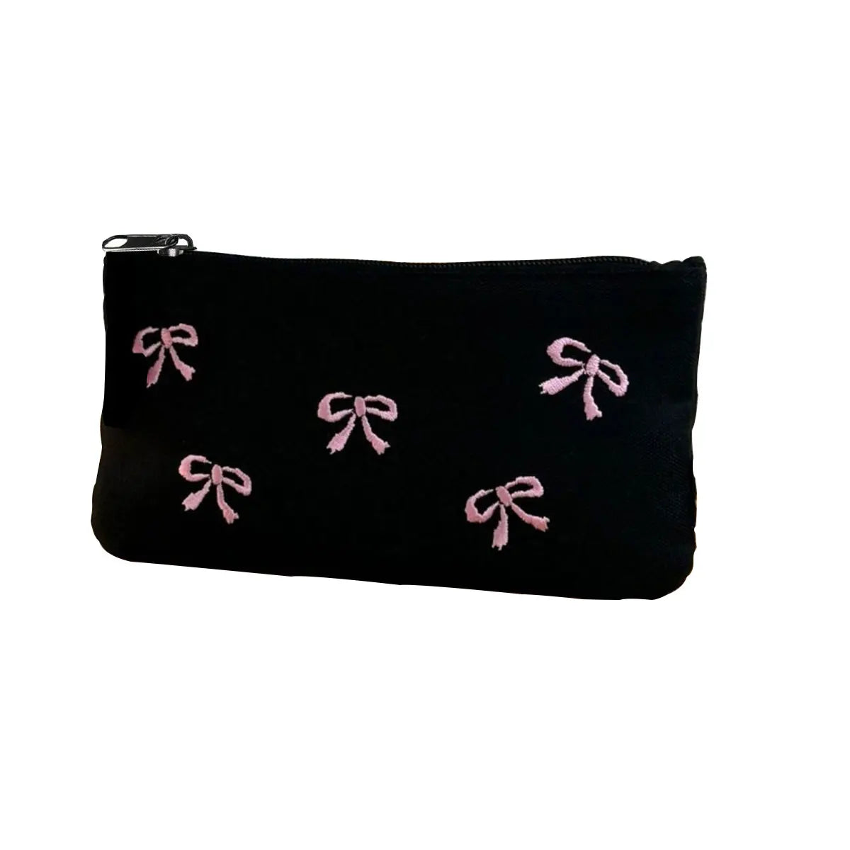 Purilite Select Black Bow Embroidery Pen & Cosmetic Bag