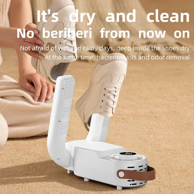 Purilite Select Intelligent Timer Shoe Dryer – Quick Drying, Deodorizing & Sterilizing Shoe Warmer for Home and On-the-Go