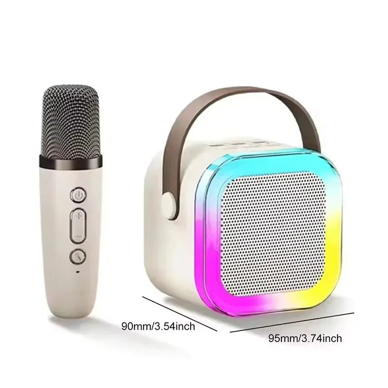 Purilite Select 2025 Portable Karaoke Machine with Wireless Bluetooth & RGB Light
