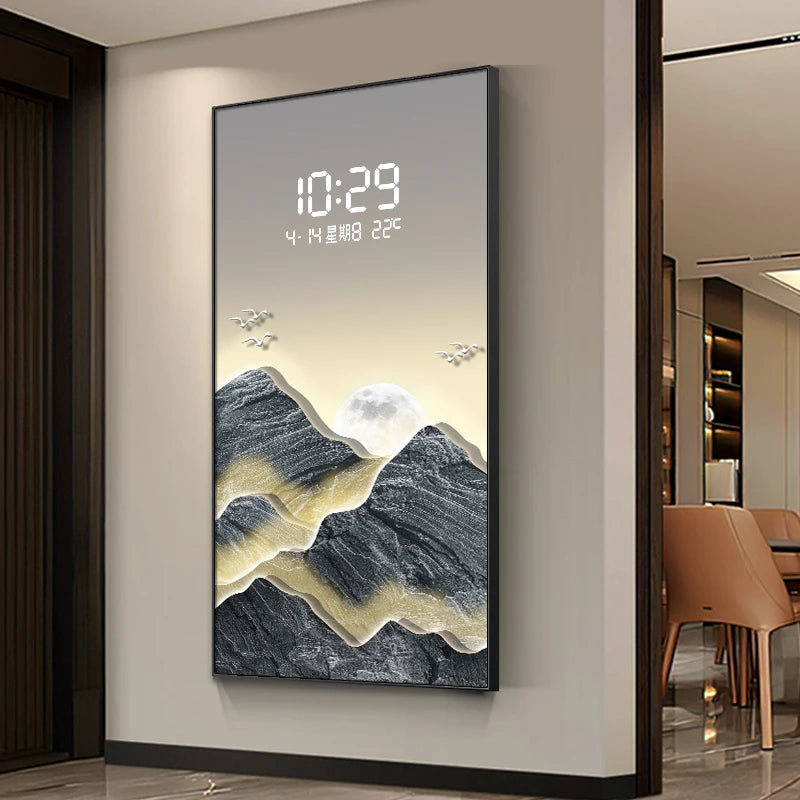 Purilite Select™ LED Digital Wall Clock