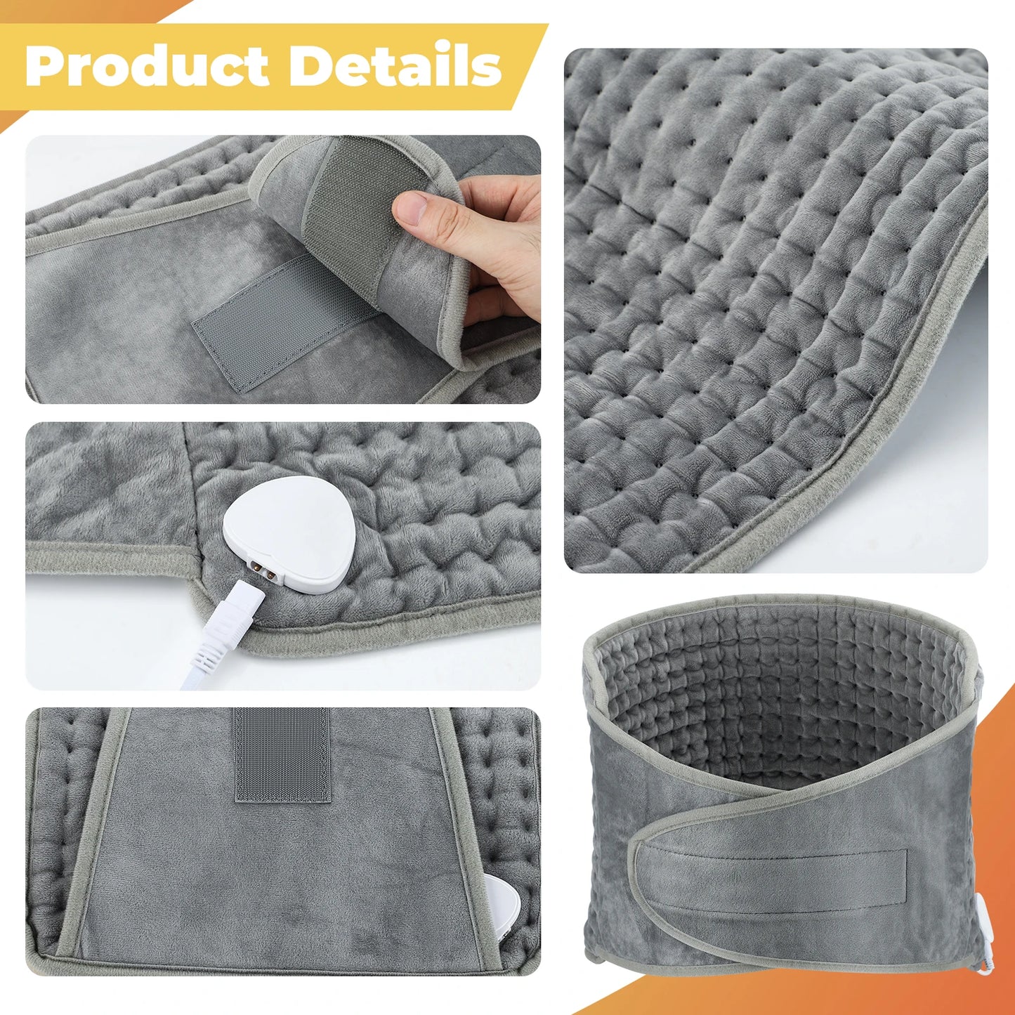 Purilite Select Electric Heating Waist Belt – Total Warmth for Your Core