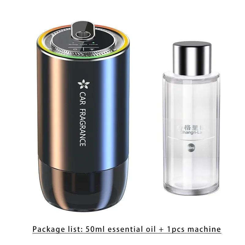 Purilite Select 1000mAh USB Rechargeable Car Air Freshener – LED Aromatherapy Diffuser