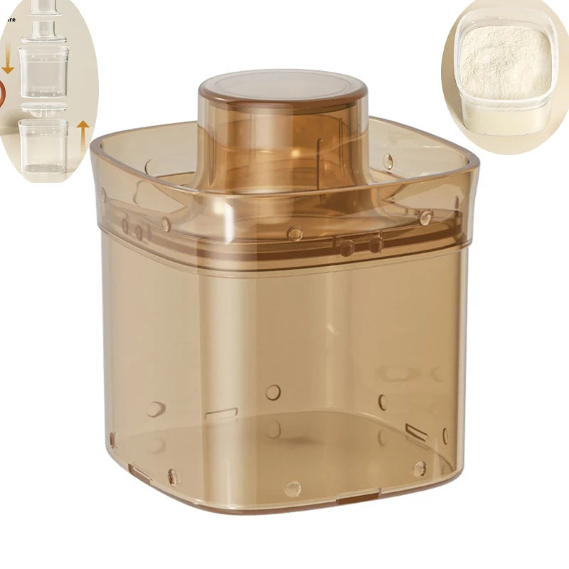 Purilite Select 4-Compartment Baby Food & Milk Powder Storage Box