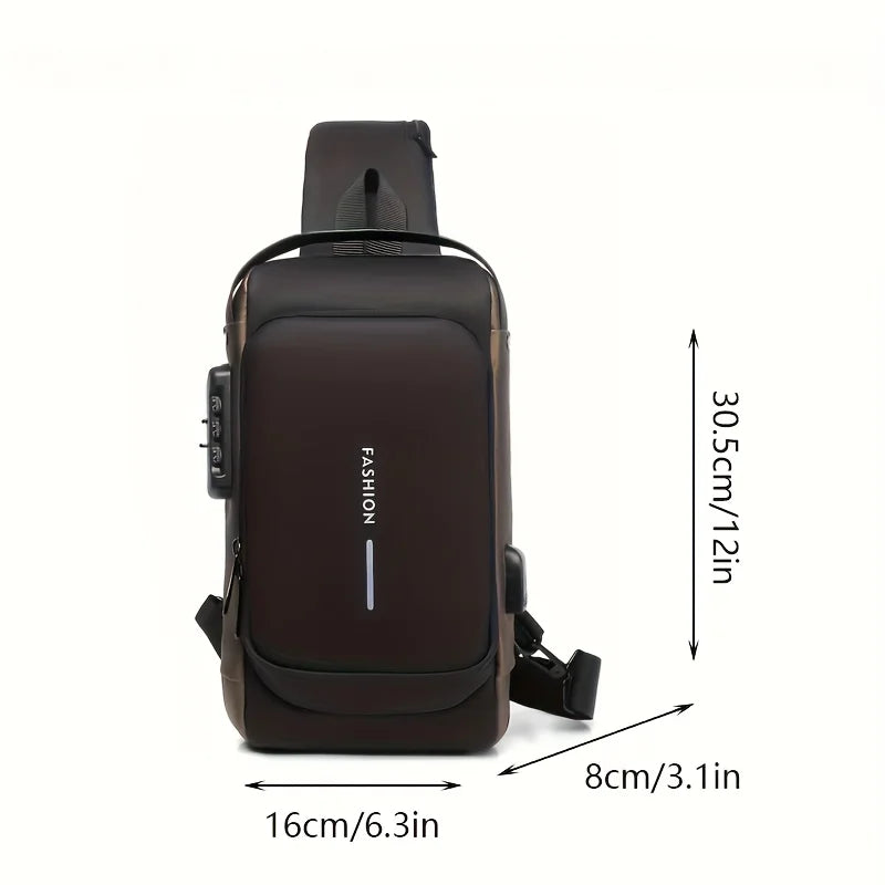 🎒 Purilite Select™ Men's Anti-Theft Chest Bag