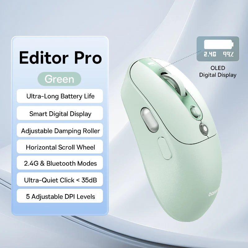🖱️ Purilite Select – Baseus Editor Series Wireless Mouse