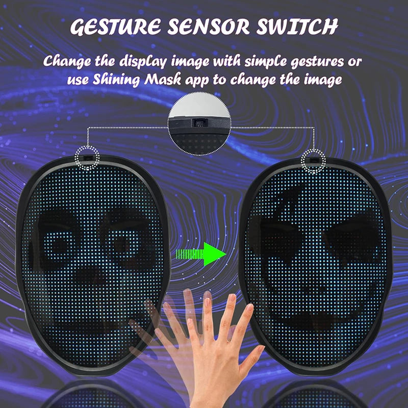 Purilite Select Programmable LED Face Transforming Mask