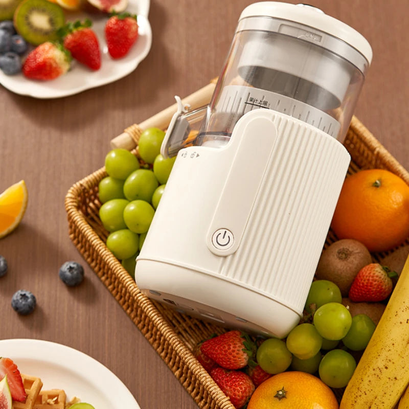 Purilite Select Rechargeable Electric Juicer | Portable Vegetable Juice Machine | Automatic Pulp Ejection | Residue Separation Juicer | Compact Fruit & Vegetable Extractor - PuriLite