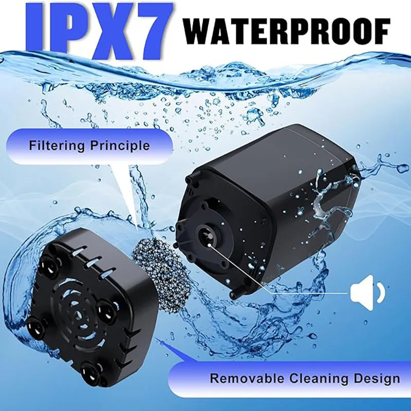 Purilite Select Portable Camping Shower | 6000mAh Rechargeable Electric Outdoor Shower with LED Display