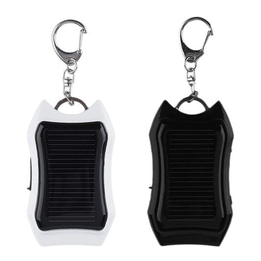 Keychain Cell Phone Backup Power Bank Universal Solar 950mAH Pocket Chargers with 3 LED Light Charging Equipment for Most Device