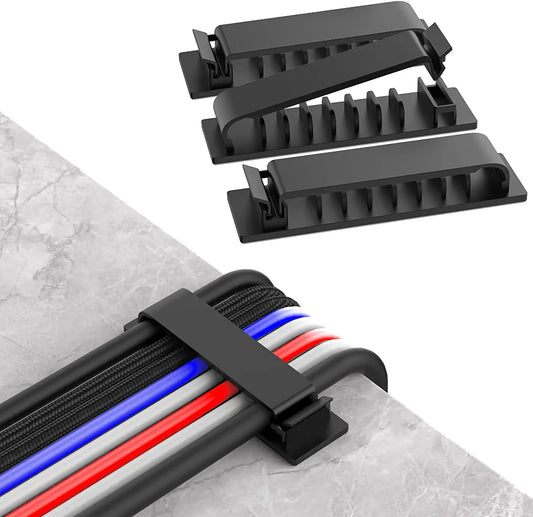 Purilite Select – 10-Hole Adhesive Cable Organizer