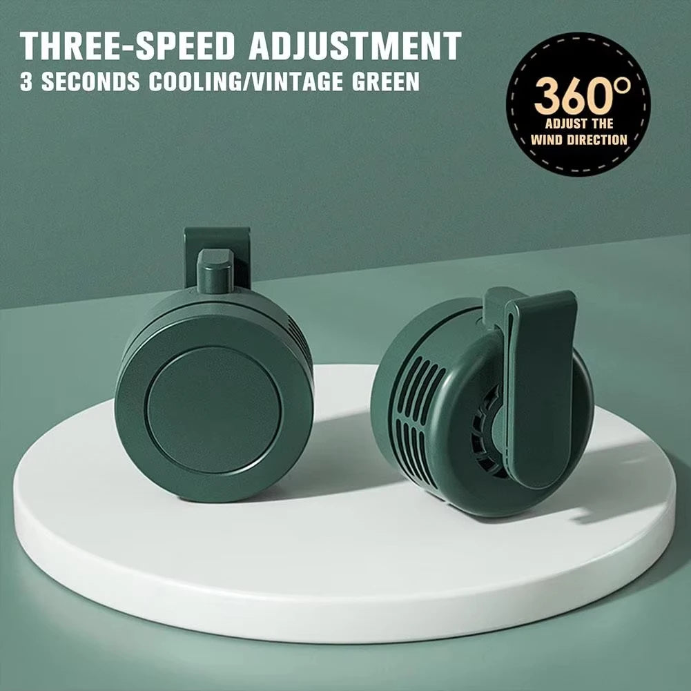 Purilite Select Mini Bladeless Clip Fan