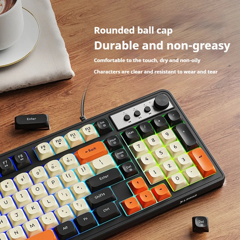 Purilite Select G98 98-Key Wired Membrane Keyboard