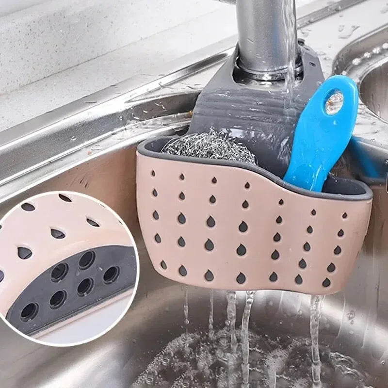 Purilite Select Adjustable Kitchen Sink Drain Basket