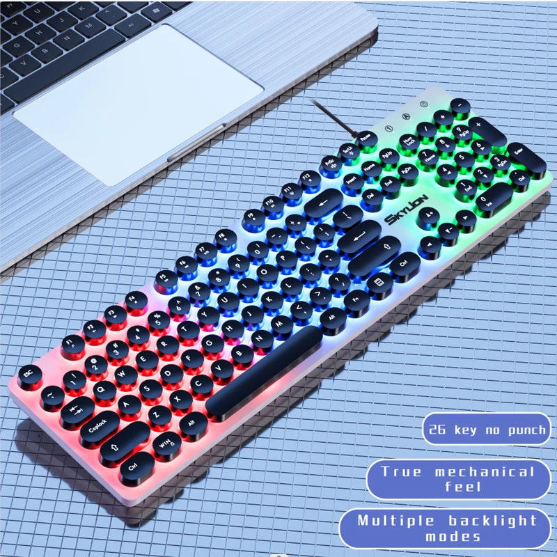 Purilite Select H300 104-Key Wired Membrane Keyboard