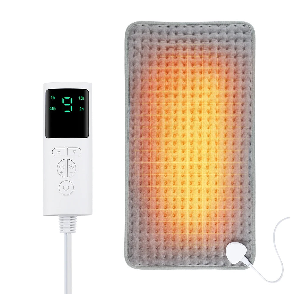 Purilite Select Electric Heating Pad – Luxury Heat Therapy with Remote Control for Hands, Feet, and Full Body Comfort