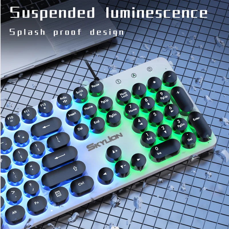 Purilite Select H300 104-Key Wired Membrane Keyboard