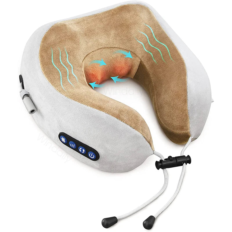 Purilite Select – U-Shaped Neck Massage Pillow