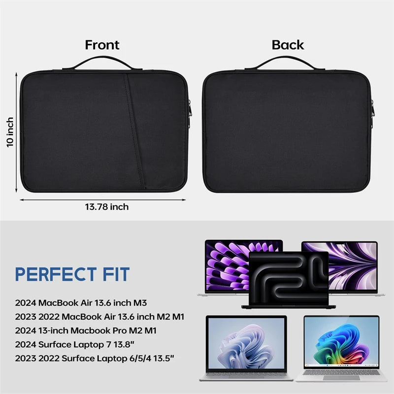 Purilite Select Waterproof & Shockproof Laptop Sleeve with Handle