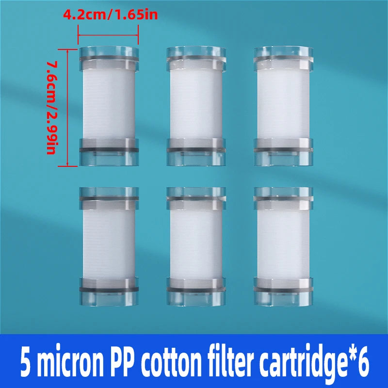 Purilite Select™ Universal PP Cotton Shower Filter – Cleaner Water for Better Skin & Hair