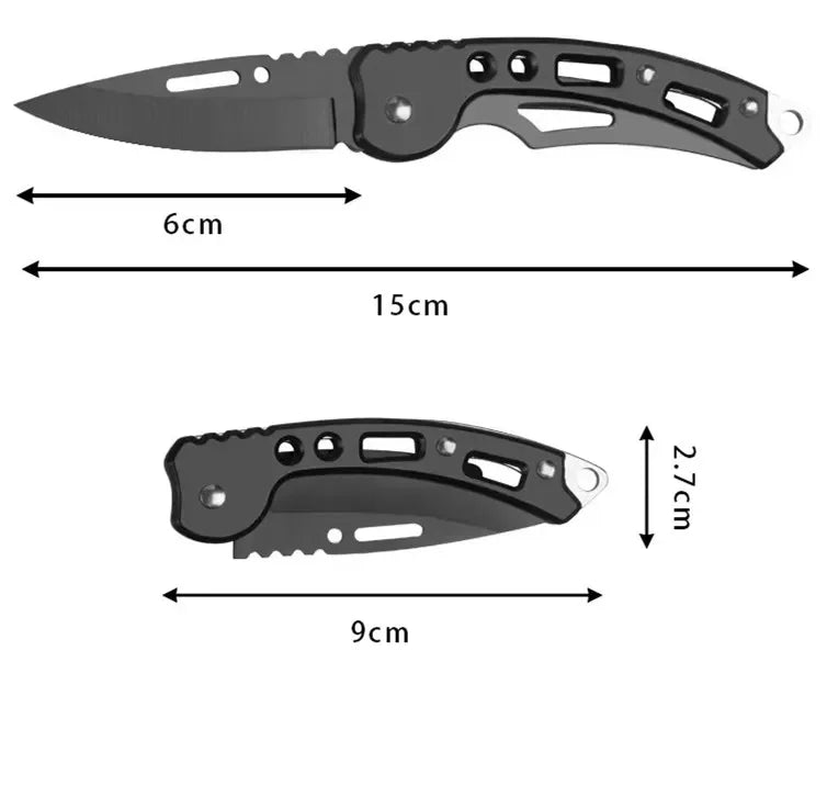 Purilite Select Stainless Steel Keychain Folding Knife