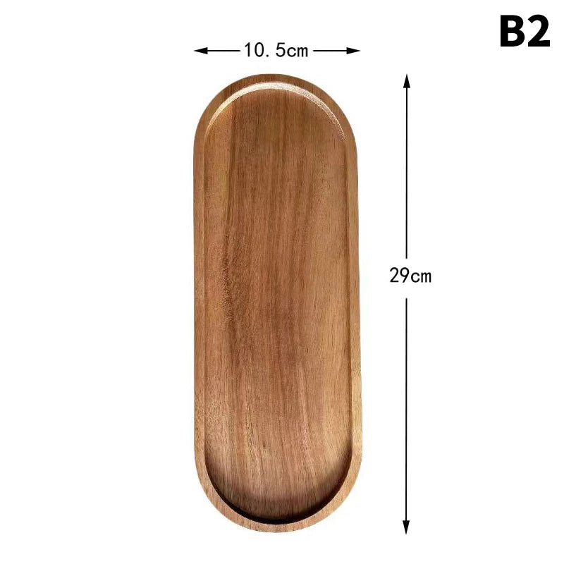 Purilite Select Solid Wood Dessert Tray