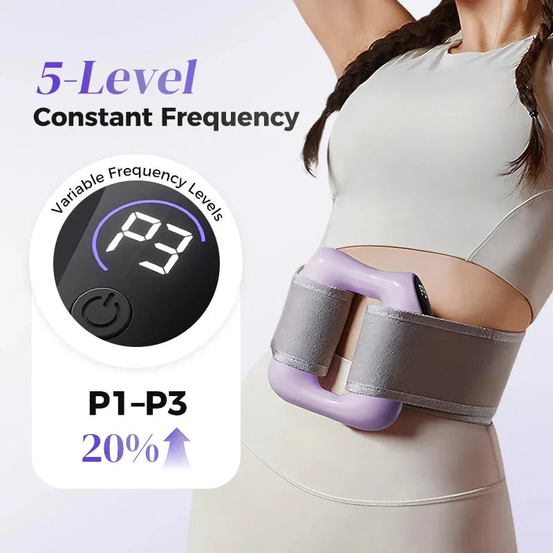 Purilite Select Multifunctional Full-Body Fascia Ring – Electric Body Shaping & Fat-Burning Massage Tool with Adjustable Belt