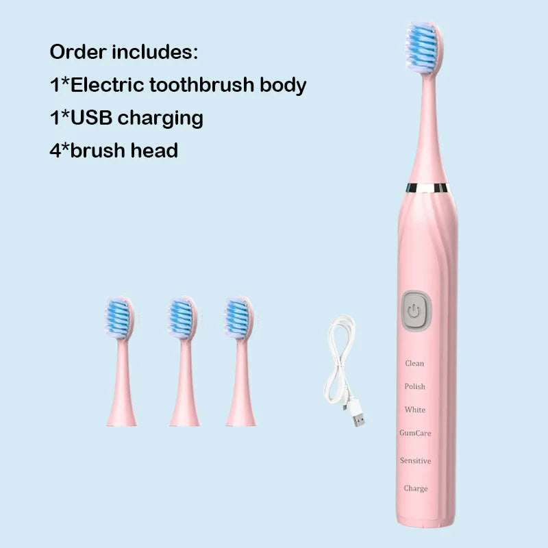 Purilite Select™ Rechargeable Sonic Electric Toothbrush