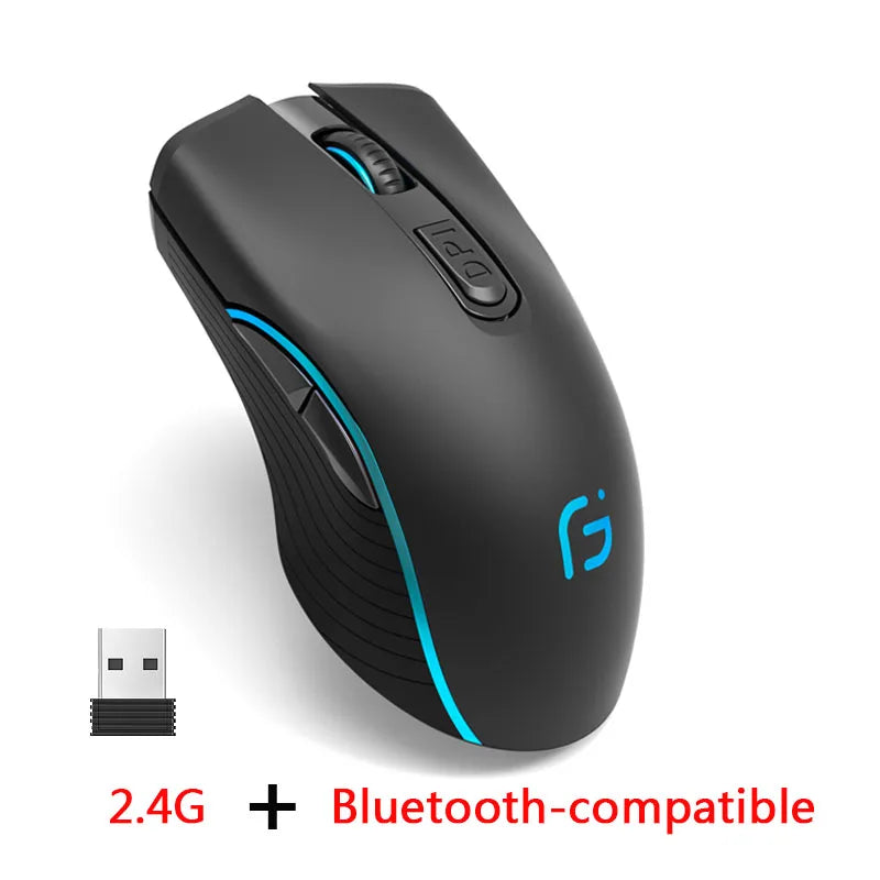 Purilite Select Rechargeable Dual-Mode Wireless Mouse
