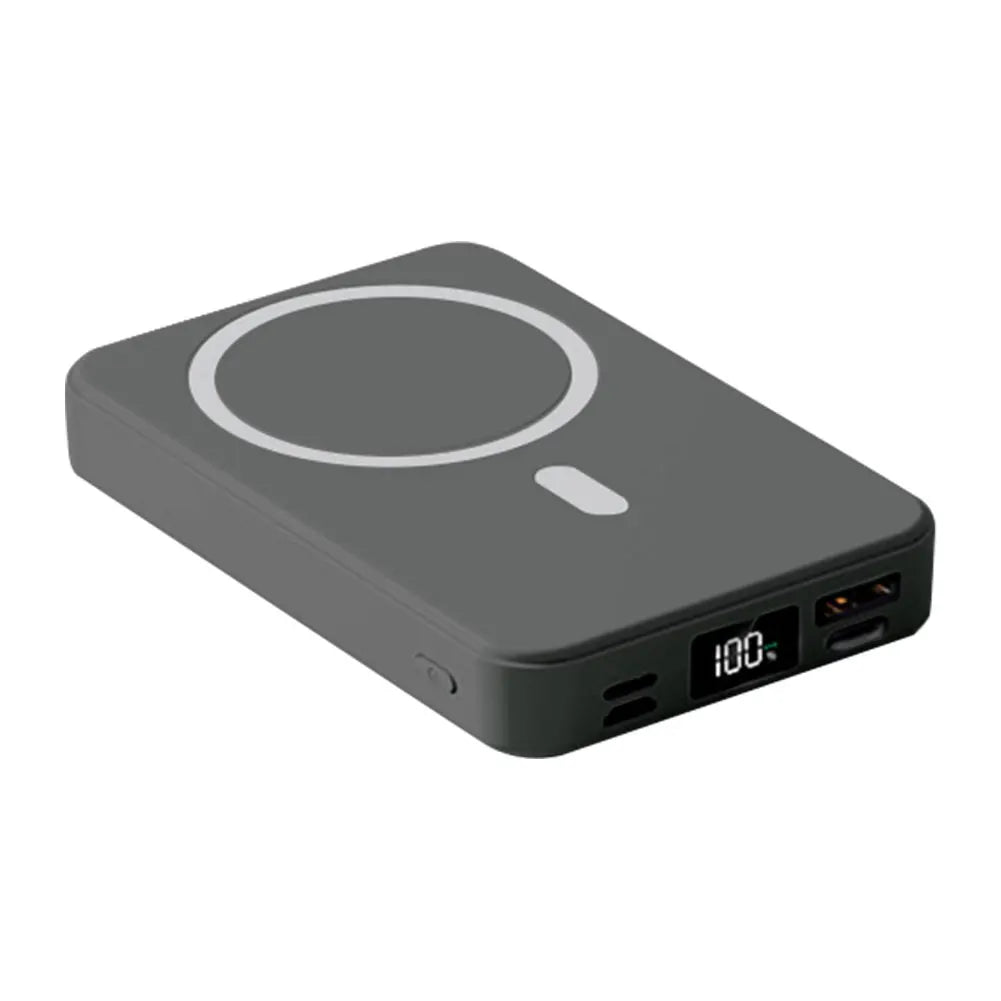 for MagSafe Magnetic Wireless Charger 10000mAh Powerbank with Folding Stand Fast Charging Mobile Power Bank for iPhone Android