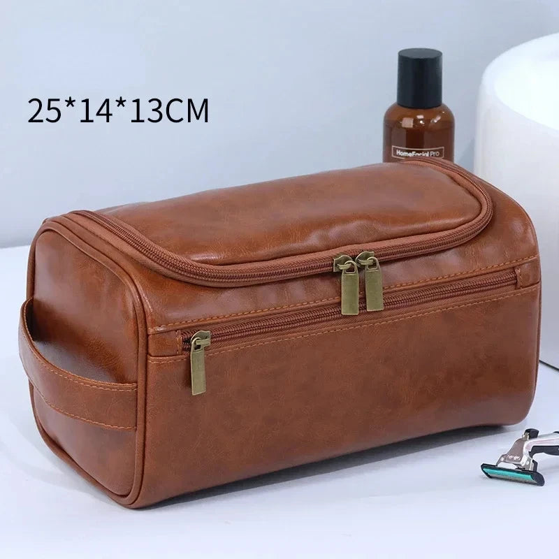 Purilite Select Leather Toiletry Bag