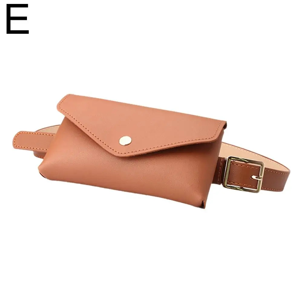 Purilite Women’s PU Leather Waist Bag