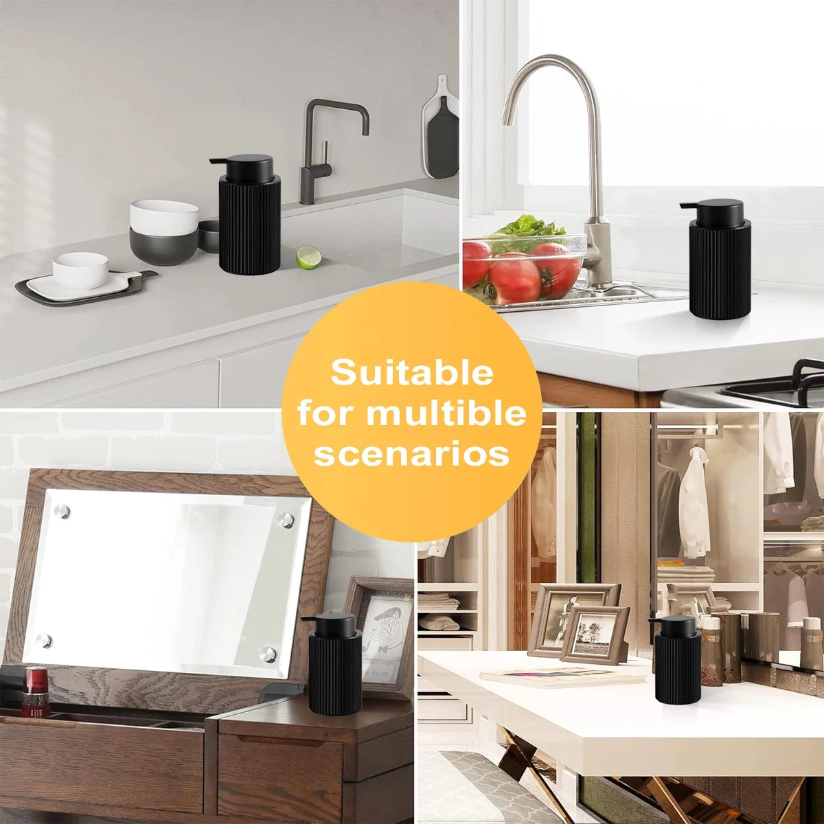 Purilite Select – 250ml PET Foaming Soap Dispenser Bottle