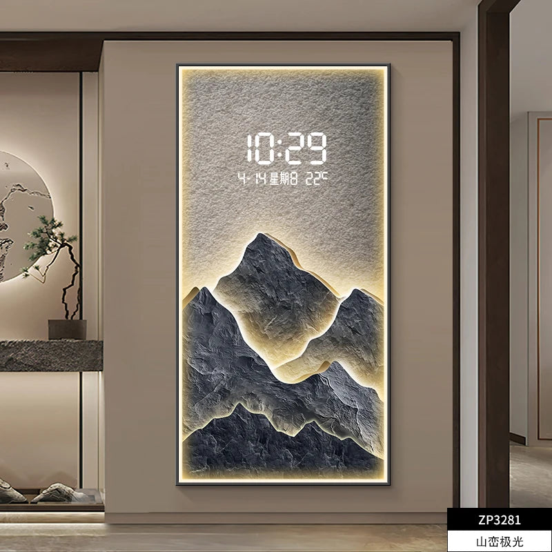 Purilite Select™ LED Digital Wall Clock