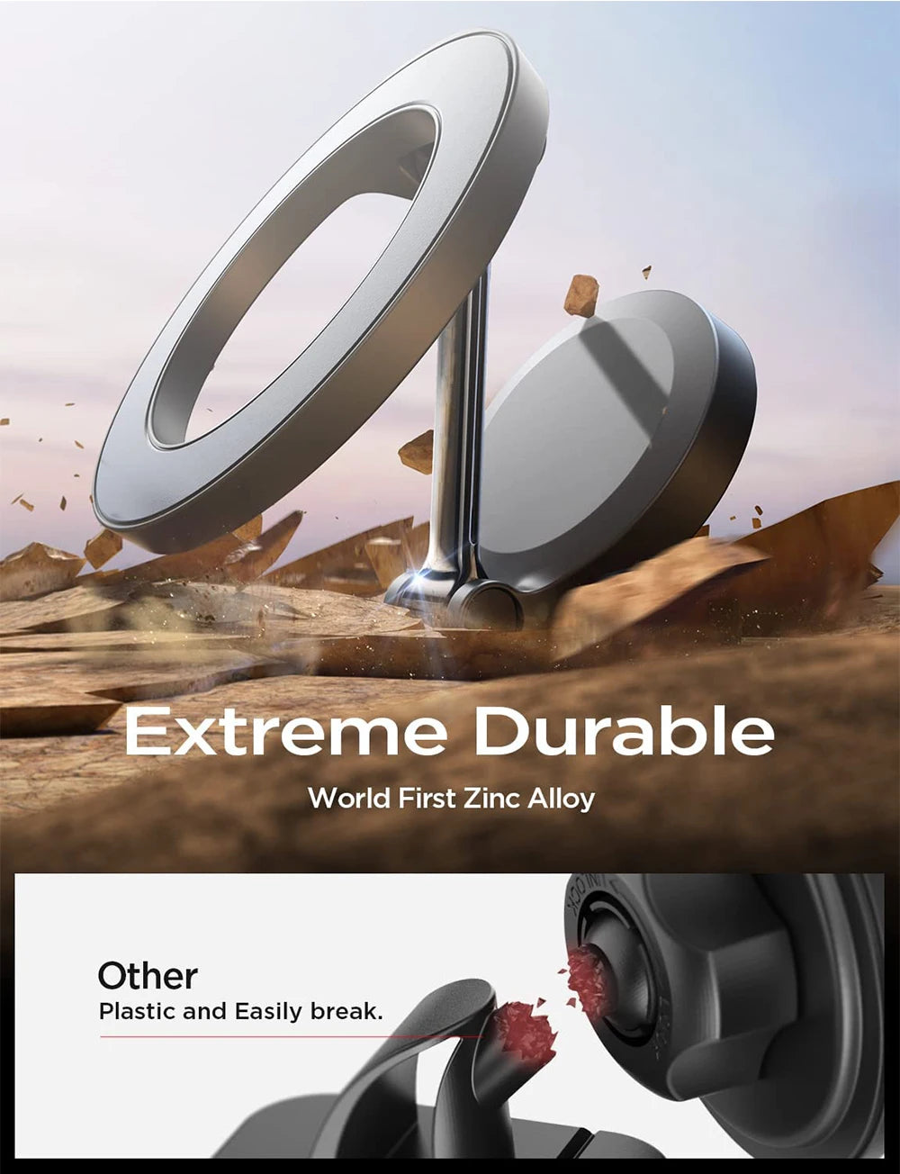 Purilite Select 1080 MagSafe Car Phone Holder