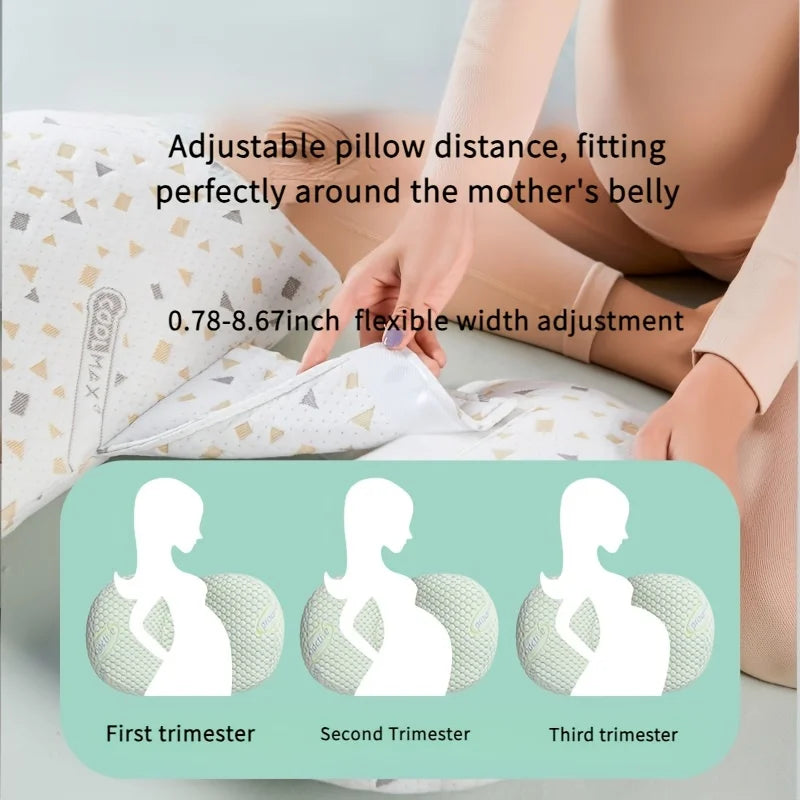 Purilite Select Adjustable U-Shaped Pregnancy Pillow