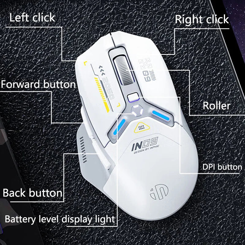 🎮 Purilite Select – IN9 Wireless Gaming Mouse