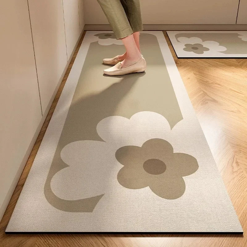 Purilite Select Japanese-Style Diatomite Soft Kitchen Floor Mat