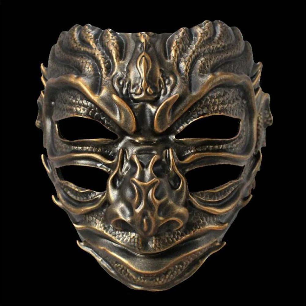 Purilite Select Four Eyed Demon Mask Resin Cosplay & Performance Prop