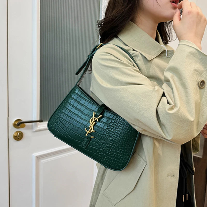 Purilite Select Fashion Stone Pattern PU Handbag