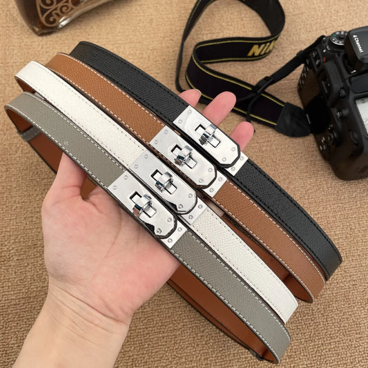 Purilite Select Adjustable Slim Leather Belt for Women