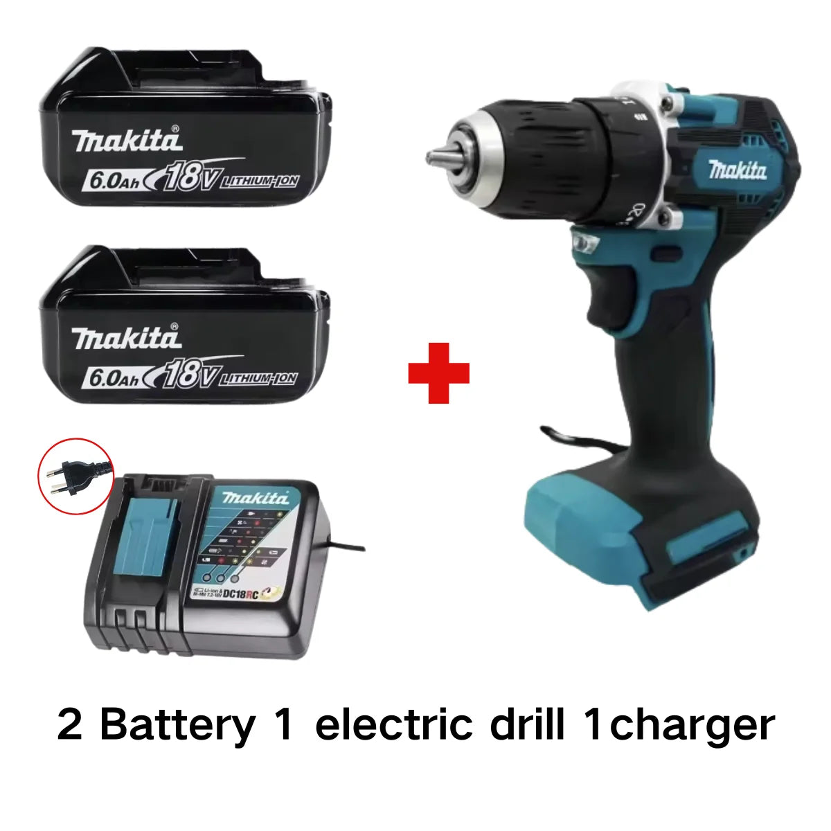 Purilite Select 18V Brushless Electric Drill – Cordless Screwdriver & Impact Drill