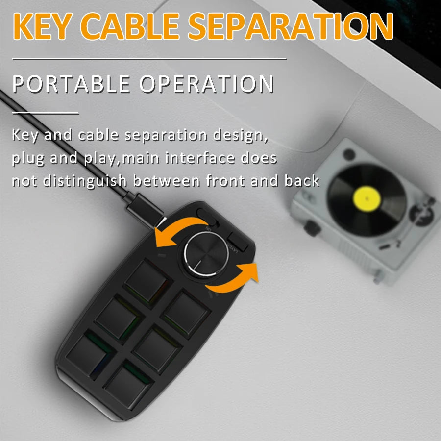 Purilite Select 6-Key RGB Mechanical Macropad