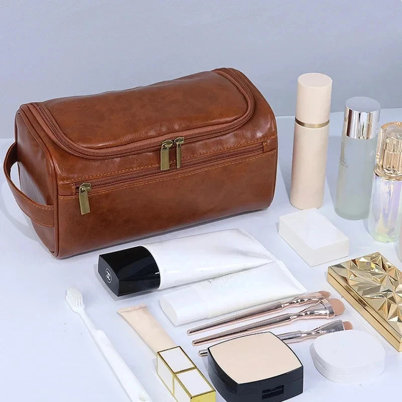 Purilite Select Leather Toiletry Bag