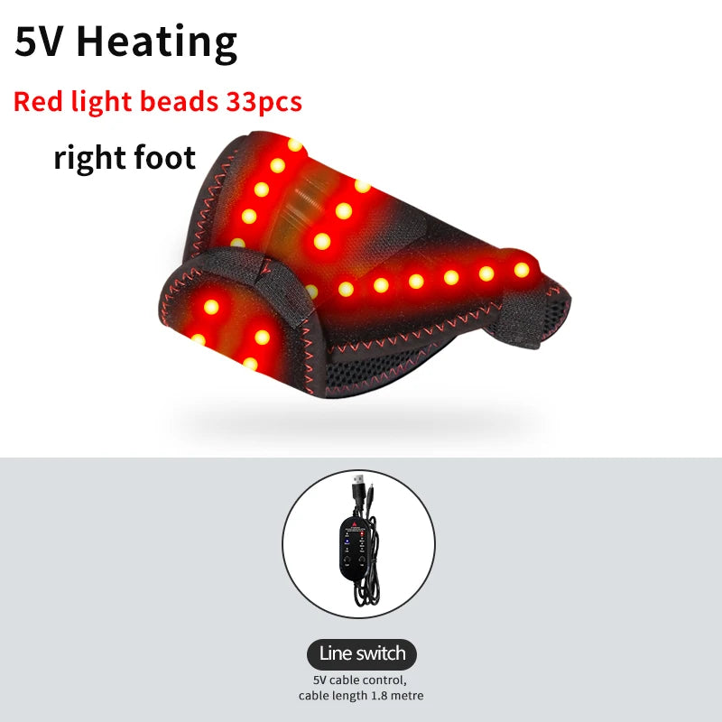 Purilite Select FlexHeat™ Electric Ankle Massager – 3-Level Heating & Vibration Therapy for Pain Relief and Joint Recovery