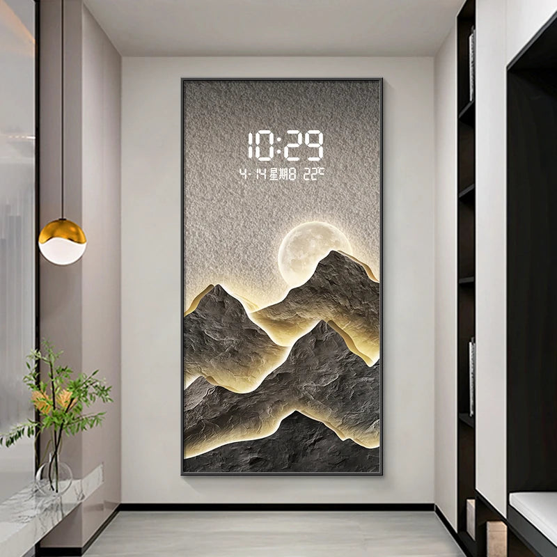 Purilite Select™ LED Digital Wall Clock