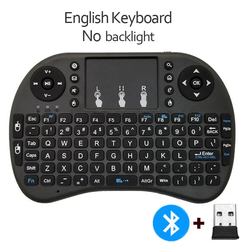 Purilite Select i8 Mini Wireless Keyboard with Backlight & Touchpad
